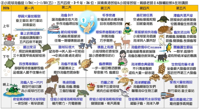 【轉知】「2026生態素養冬令營」暨參展「2026臺灣國際昆蟲博覽會」圖片