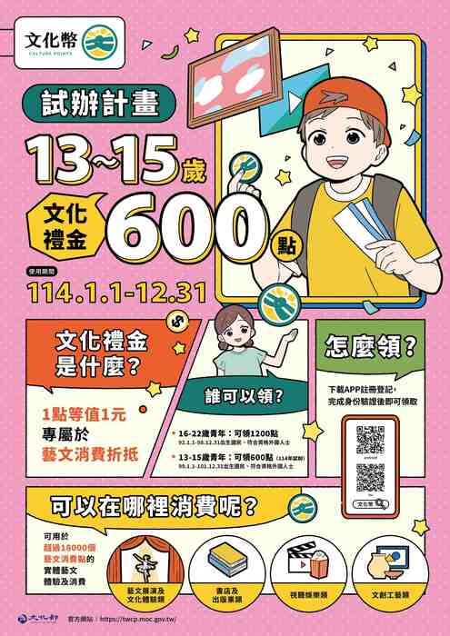 【公告】114年文化禮金圖片