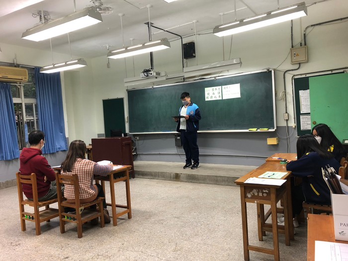 111學年度校內閩南語朗讀比賽圖片