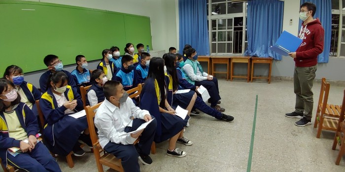 111學年度校內閩南語朗讀比賽圖片
