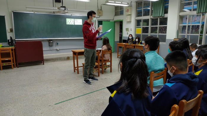 111學年度校內閩南語朗讀比賽圖片